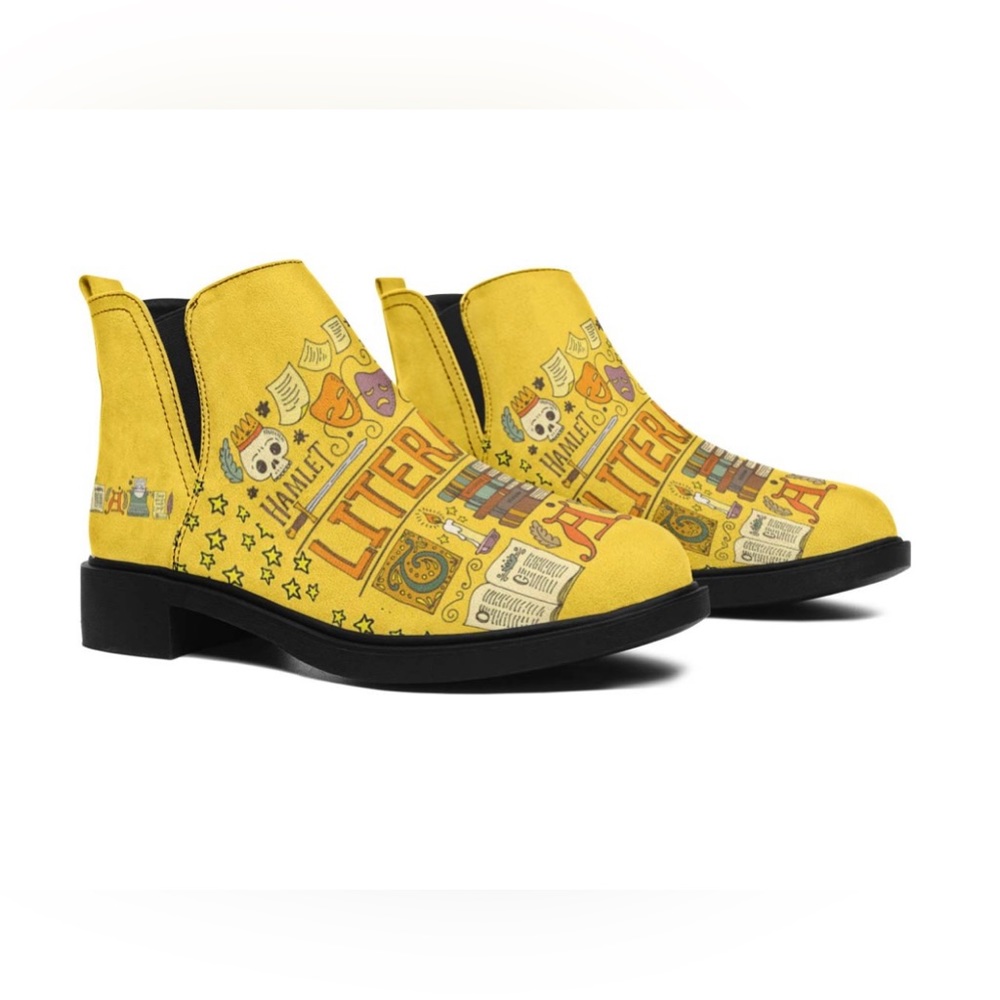 Groove Bags Literature Neat Vibes Women’s Ankle Boots size 9